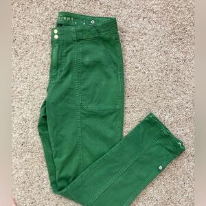 White House Black Market Straight Crop High Waist convertible length cargo pants